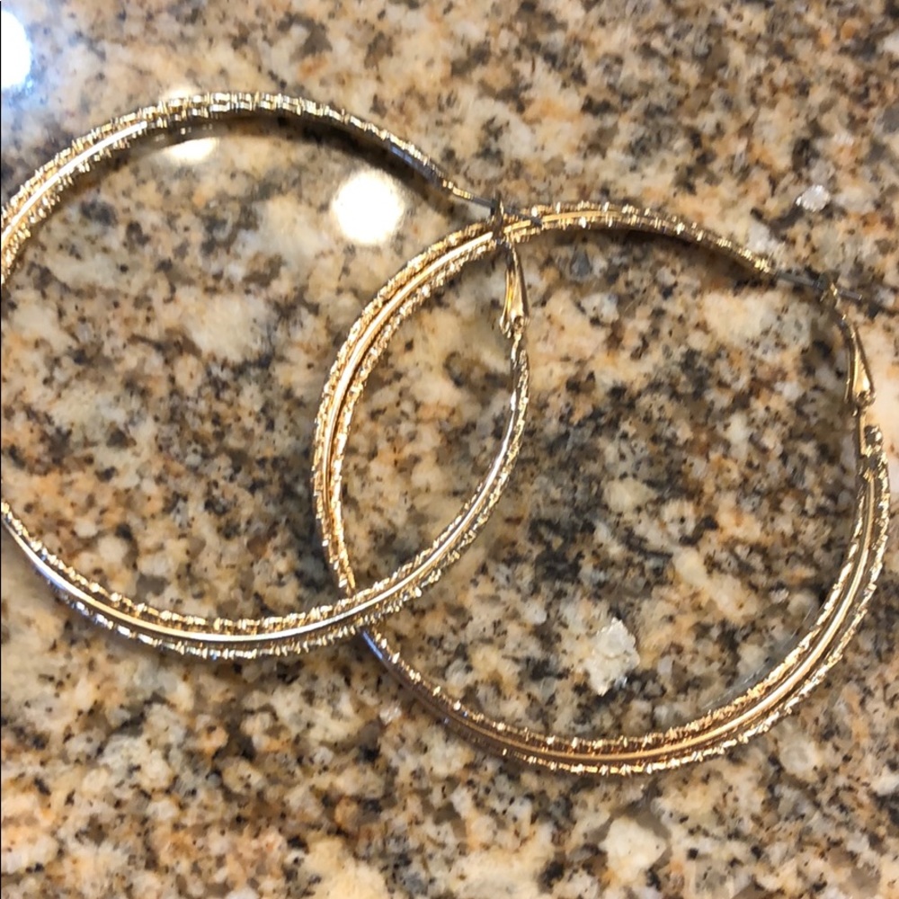 Gold hoops from Francesca’s